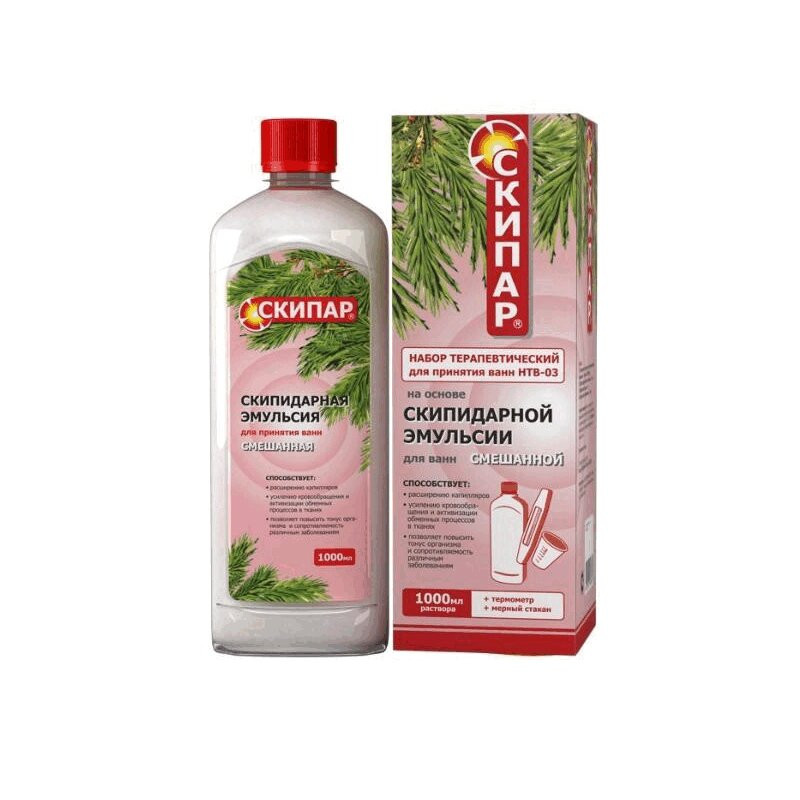 Скипар Набор терапевтический для ванн НТВ-03 эмульсия 1 л