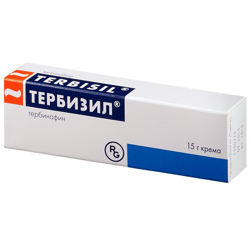 Тербизил 1% крем для наружного применения 15 г