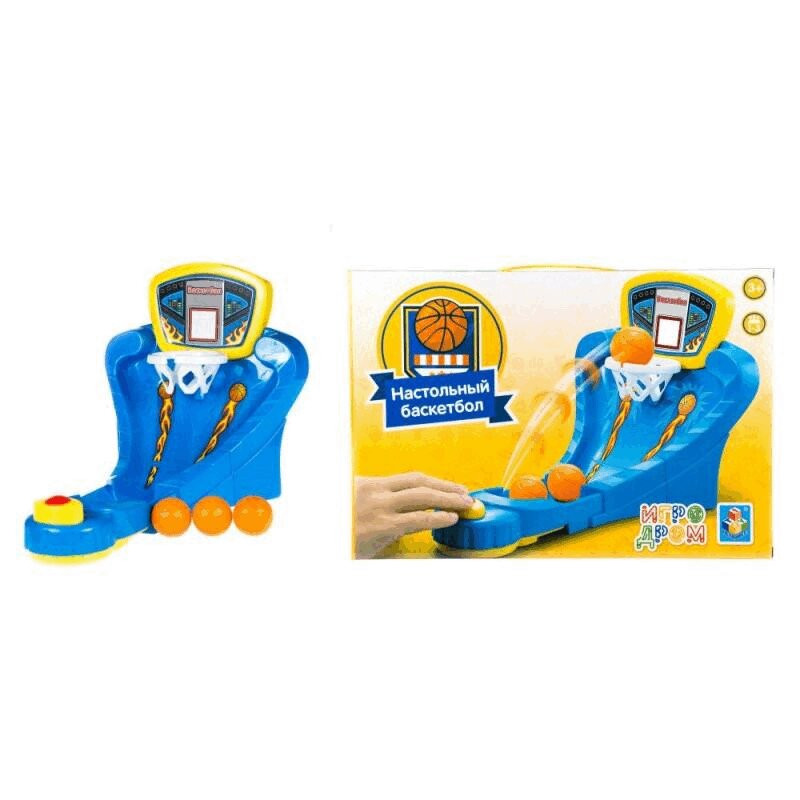 1toy Игродом Игра Настольный баскетбол 36х5,5х25 см