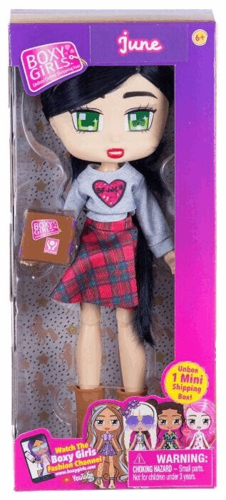 1toy Бокси Герлс Кукла Июнь 20 см+аксессуар в коробке