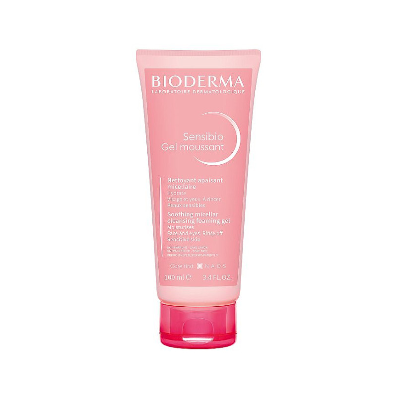 Bioderma Sensibio Гель мицеллярный очищающий для чувствительной кожи лица 100 мл