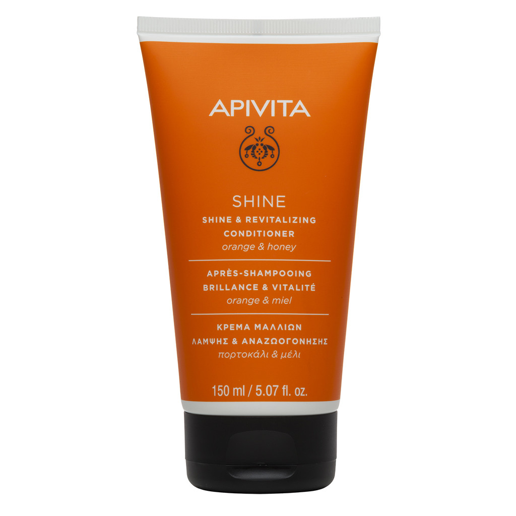 Apivita Shine Кондиционер для блеска волос Апельсин-Мед 150 мл