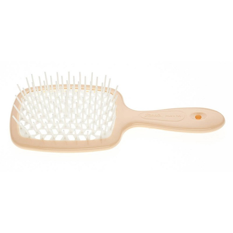 Janeke Superbrush Щетка для волос Бежевый-Белый