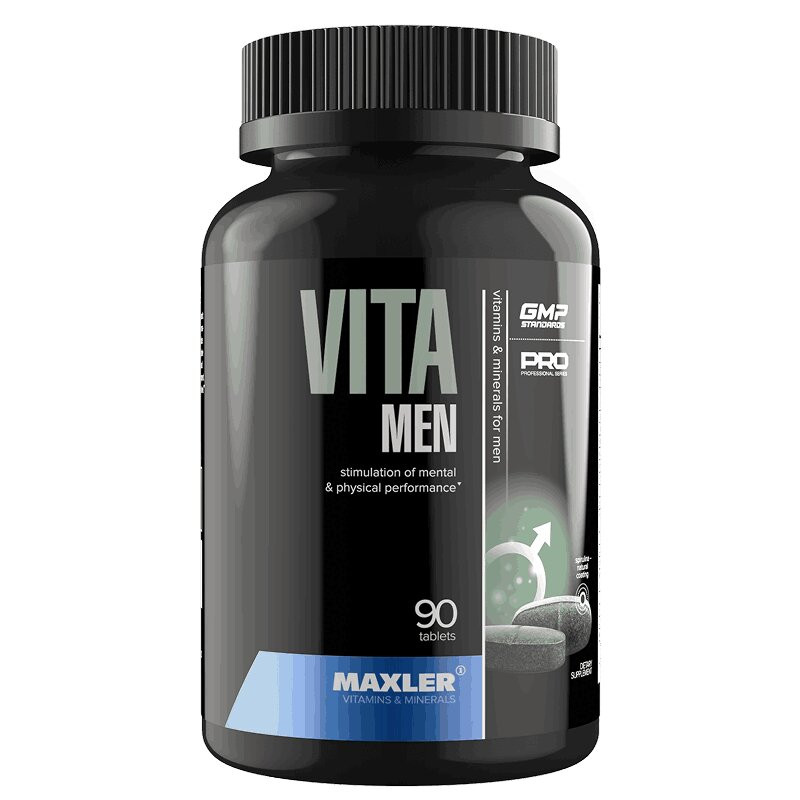 Maxler VitaMen Витаминно-минеральный комплекс для мужчин таблетки 90 шт