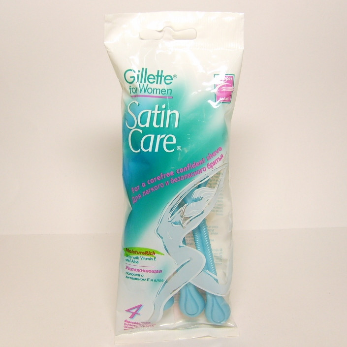 Gillette Simply Venus 2 Бритвы однораз. для женщин 4 шт. уп. 1 шт