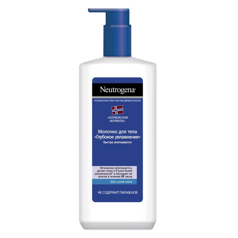 Neutrogena Молочко для тела д/чувст. кожи "Глубокое увлажнение" 250 мл