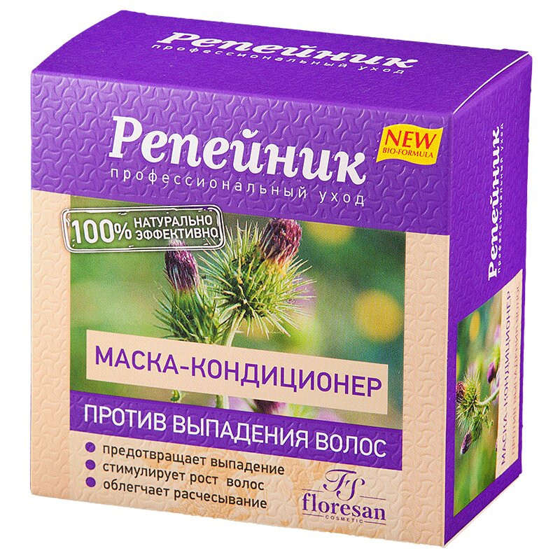 Floresan Репейник Маска-кондиционер против выпадения волос 250 мл