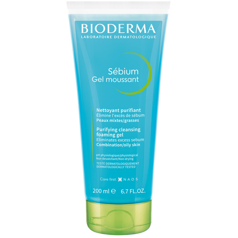 Bioderma Sebium Гель для умывания для жирной и проблемной кожи 200 мл