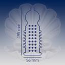 Contex Extra Sensation Презервативы с крупными точками и ребрами 3 шт