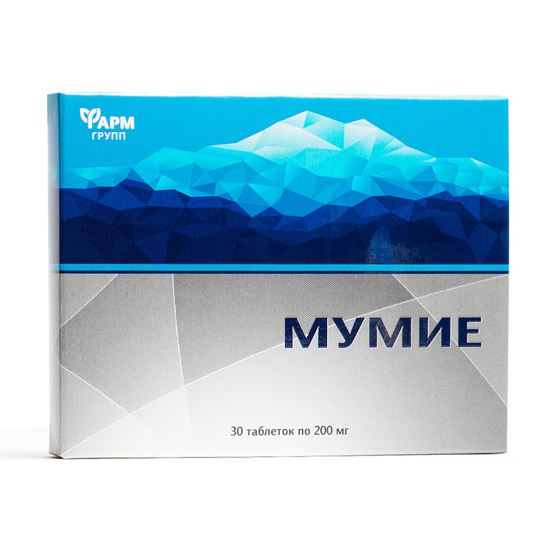 Мумие таблетки 30 шт