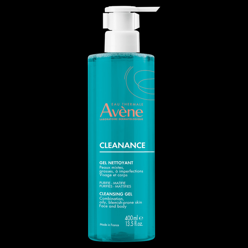 Avene Cleanance Гель очищающий для жирной или склонной к акне кожи лица и тела 400 мл