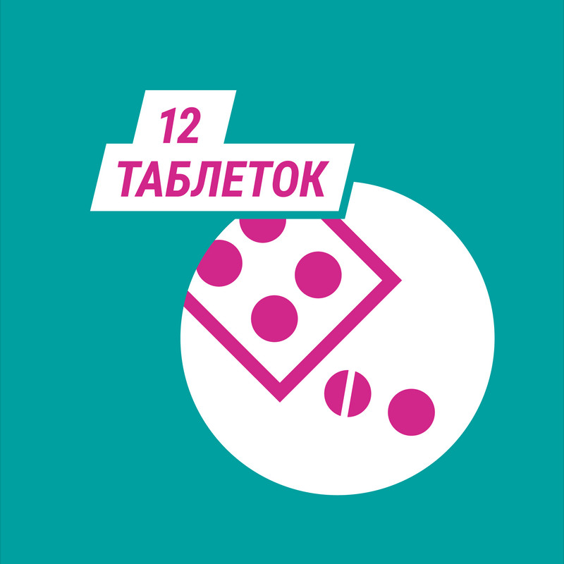 Гевискон Двойное Действие таблетки жевательные Мята 12 шт