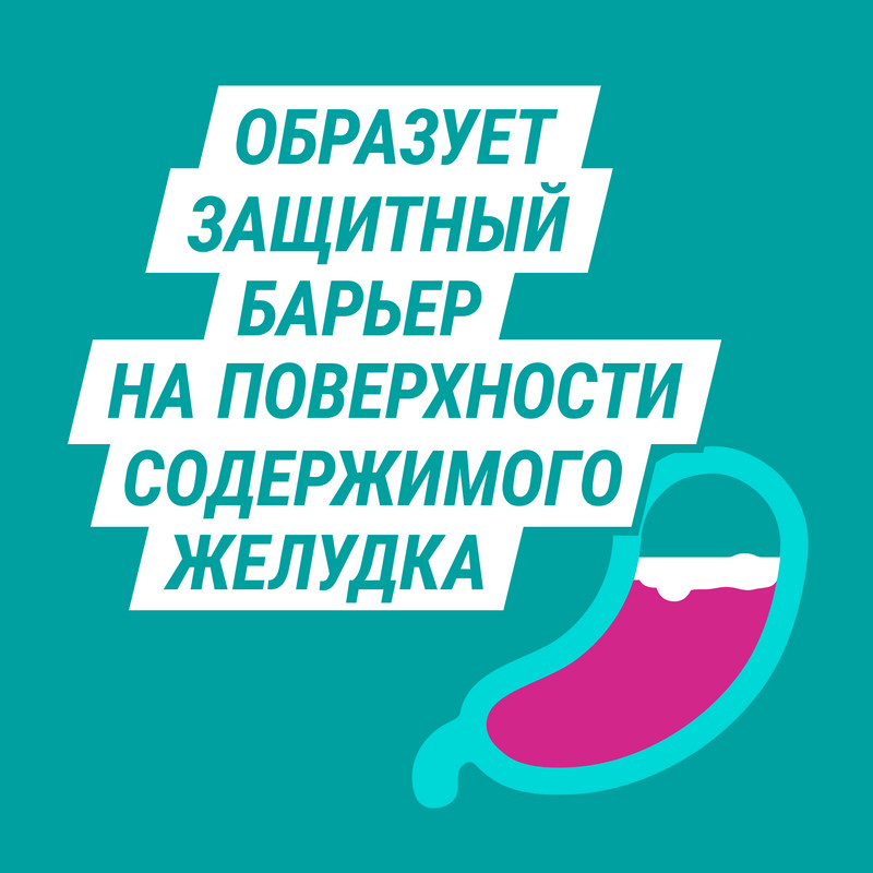 Гевискон таблетки жевательные Мята 12 шт