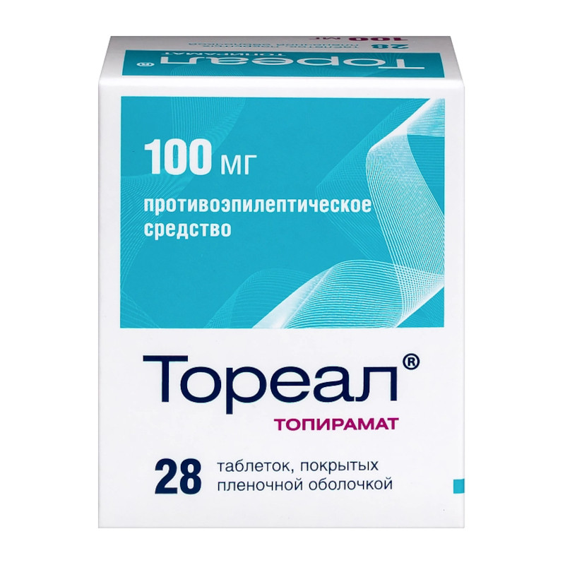 Тореал 100 мг таблетки 28 шт