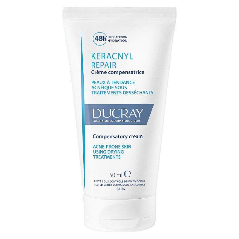 Ducray Keracnyl Repair Крем для лица восстанавливающий для проблемной кожи 50 мл