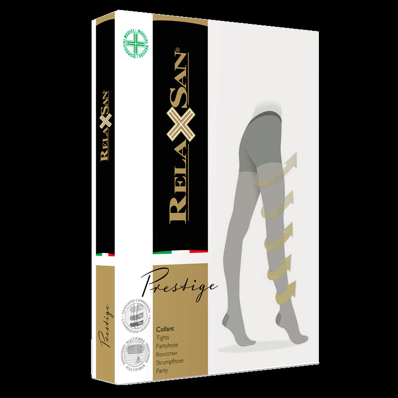 Relaxsan Prestige Колготки компрессионные 1 класс компрессии 140 den размер 2 Черные