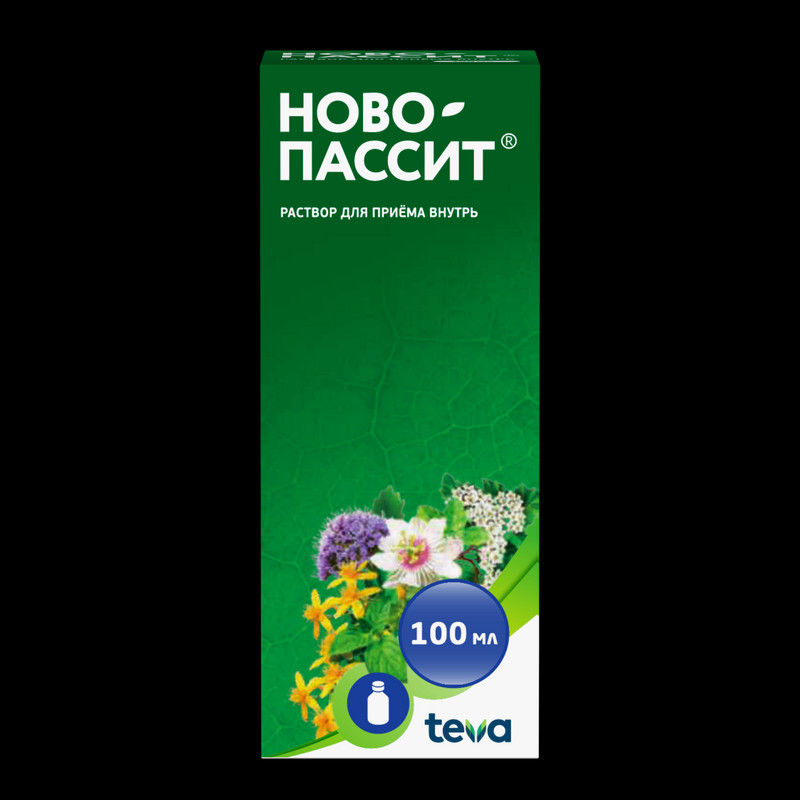 Ново-Пассит раствор для приема внутрь 100 мл