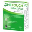 OneTouch Select Plus Тест-полоски для глюкометра 50 шт