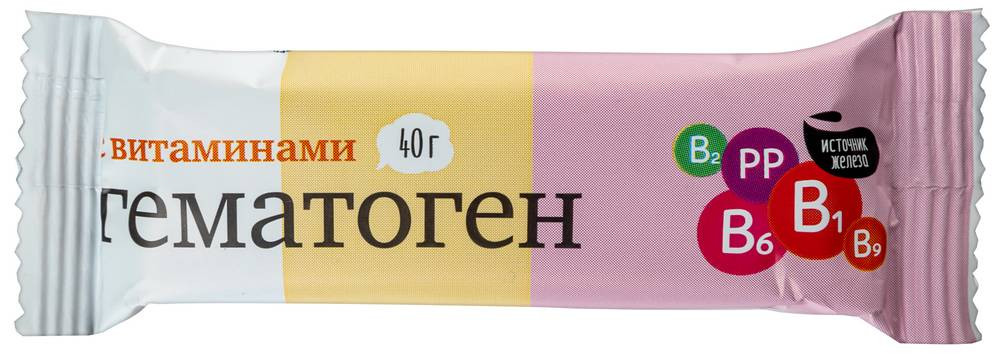 PL Гематоген с витаминами 40 г