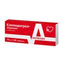Клопидогрел-Акрихин 75 мг таблетки 30 шт