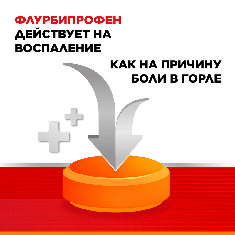 Стрепсилс Интенсив таблетки для рассасывания Апельсин 24 шт