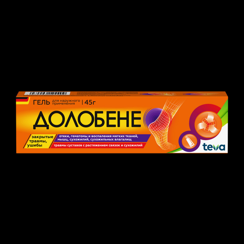Долобене гель для наружного применения 45 г