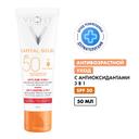 Vichy Capital Soleil Уход антивозрастной с антиоксидантами 3в1 SPF 50+ 50 мл