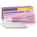 Клотримазол 2% крем вагинальный 20 г