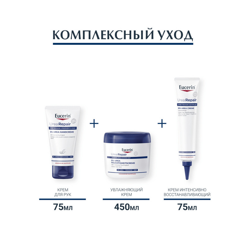 Eucerin UreaRepair Крем интенсивно восстанавливающий 30% мочевина 75 мл