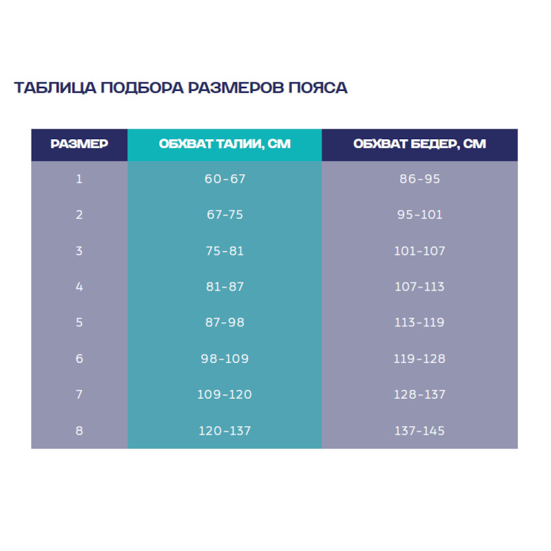УНГА Пояс эластичный УНГА-РУС лечебно-профилактический размер 6