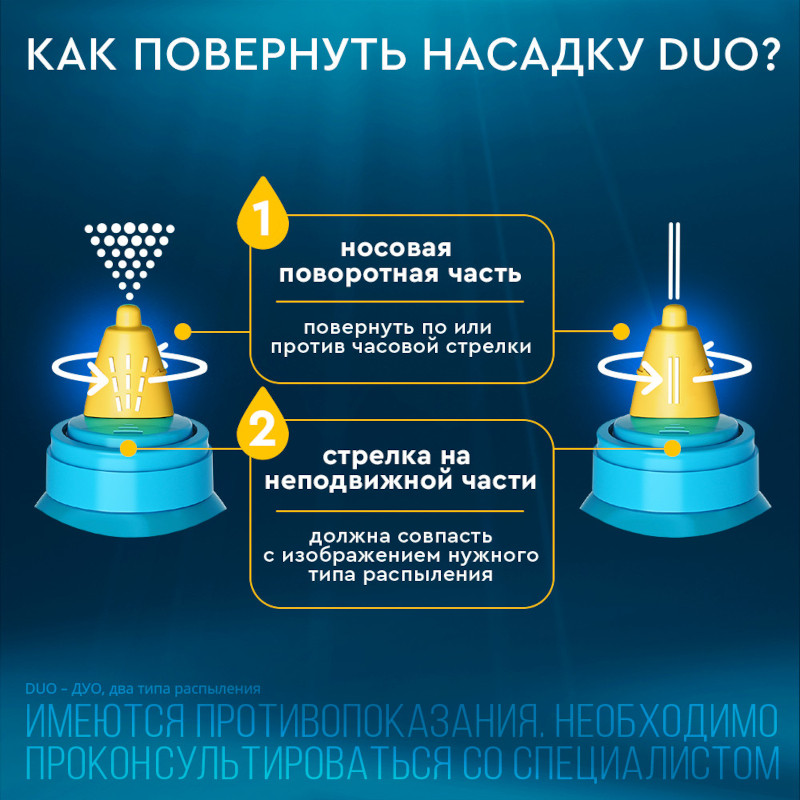 Аквалор Форте Дуо спрей для промывания носа 150 мл