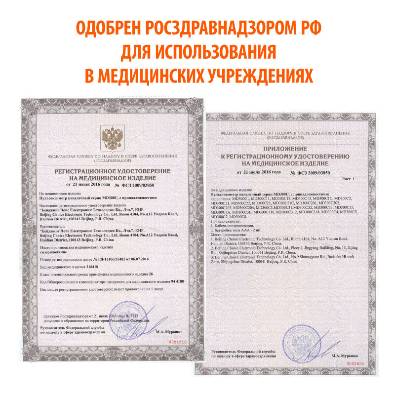 Little Doctor пульсоксиметр напалечный MD300C23
