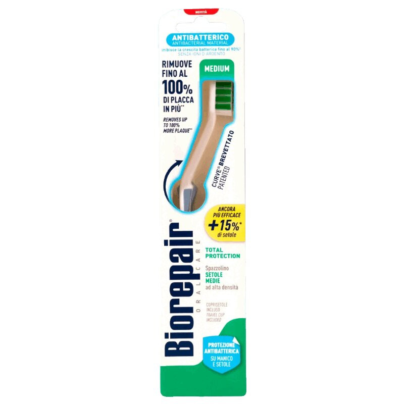 Biorepair Зубная щетка для комплексной защиты cредняя 1 шт