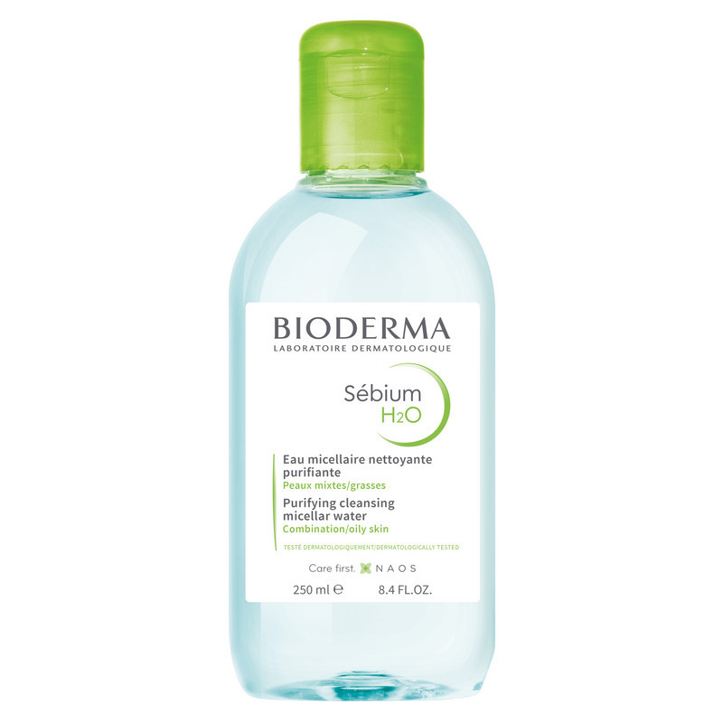 Bioderma Себиум Н2О Вода мицеллярная для жирной и комбинированной кожи 250 мл