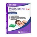 Мелатонин Эвалар 3 мг таблетки 40 шт