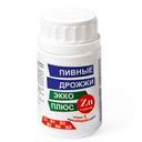 Экко-Плюс Дрожжи пивные очищенные с цинком таблетки 100 шт
