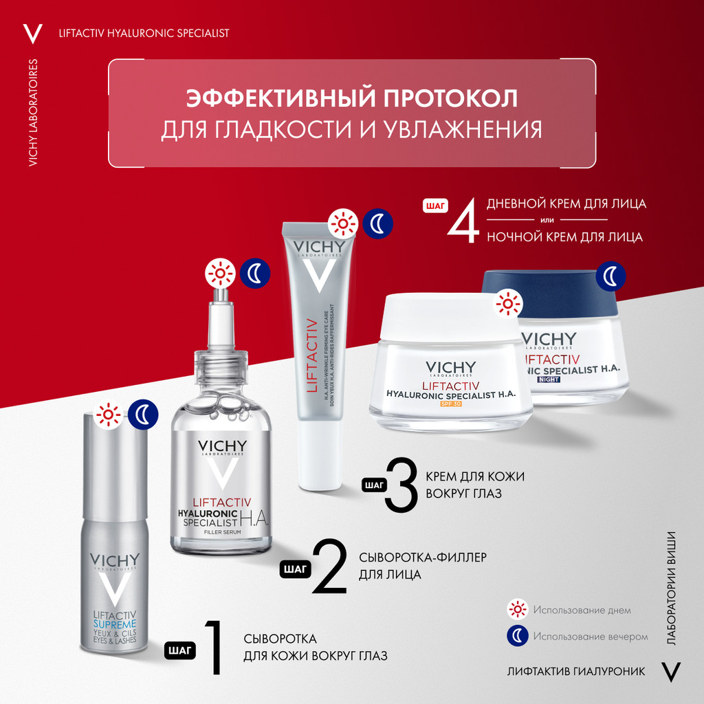 Vichy Liftactiv Supreme Крем дневной против морщин для упругости кожи SPF 30 50 мл