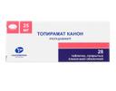 Топирамат Канон 25 мг таблетки 28 шт