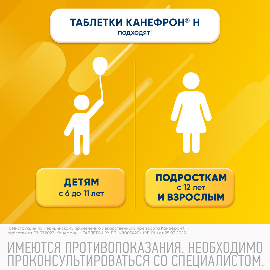 Канефрон Н таблетки 60 шт