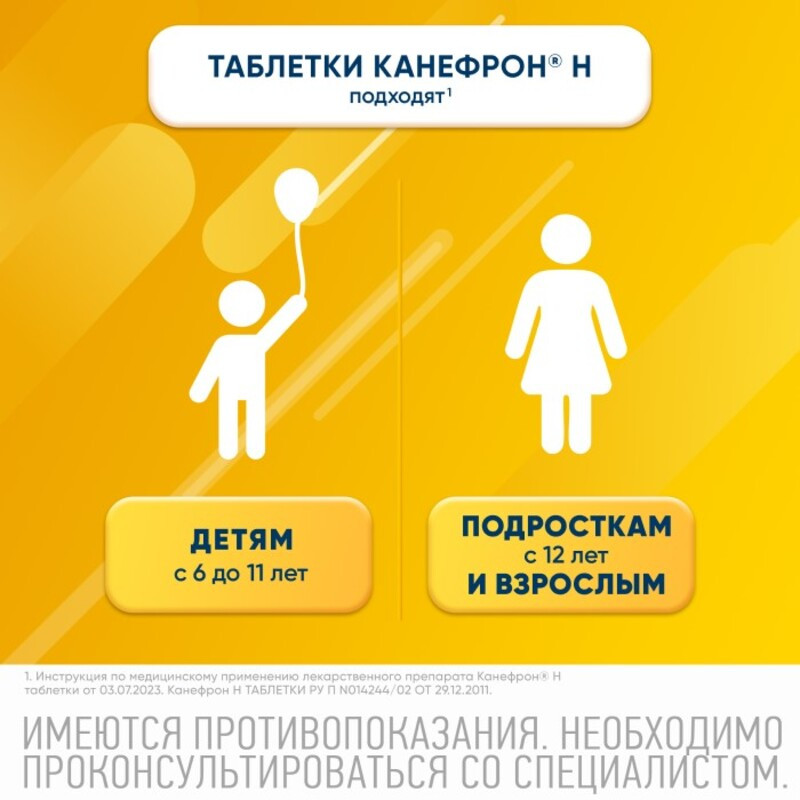 Канефрон Н таблетки 120 шт