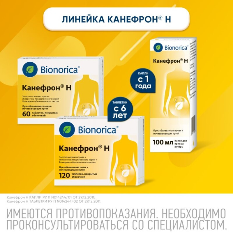 Канефрон Н таблетки 120 шт