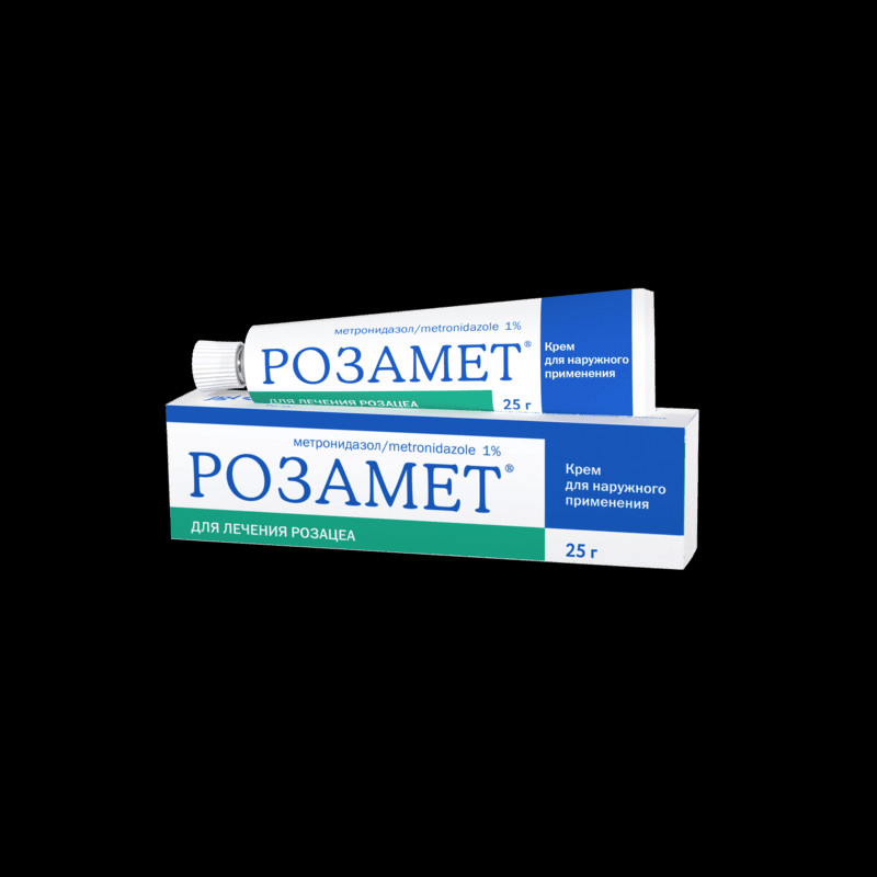 Розамет 1% крем для наружного применения 25 г