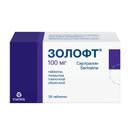Золофт 100 мг таблетки 28 шт