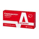 Карведилол-Акрихин 12,5 мг таблетки 30 шт