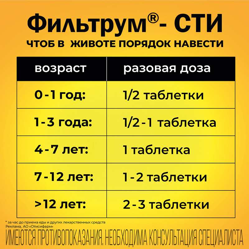 Фильтрум-СТИ 400 мг таблетки 10 шт