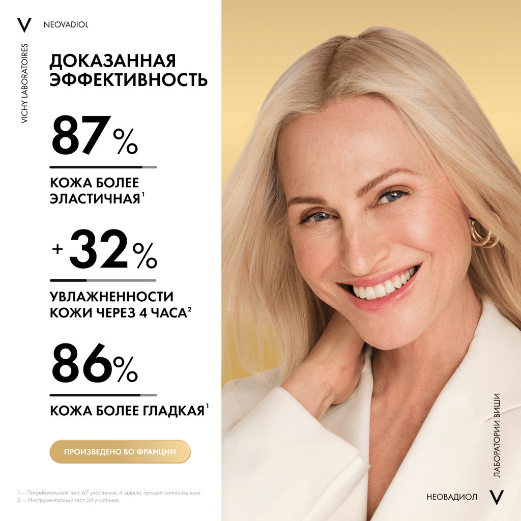 Vichy Neovadiol Дневной антивозрастной лифтинг-крем для сухой кожи в период пред-менопаузы 50 мл