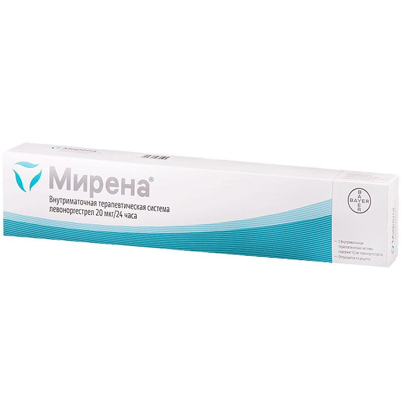 Мирена 52 мг система внутриматочная терапевтическая