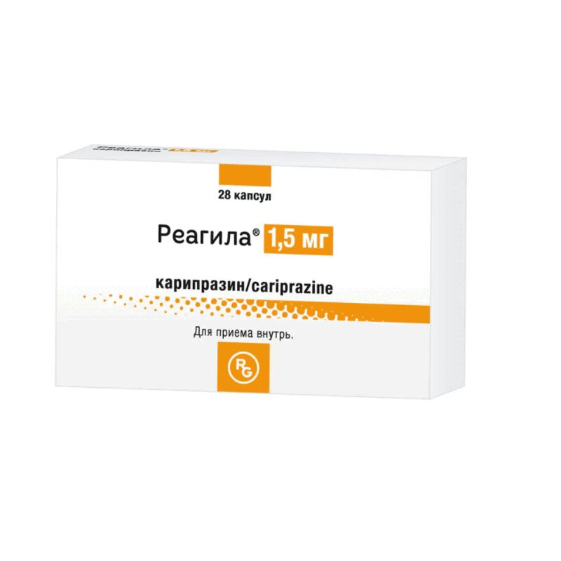 Реагила капсулы 1,5 мг 28 шт
