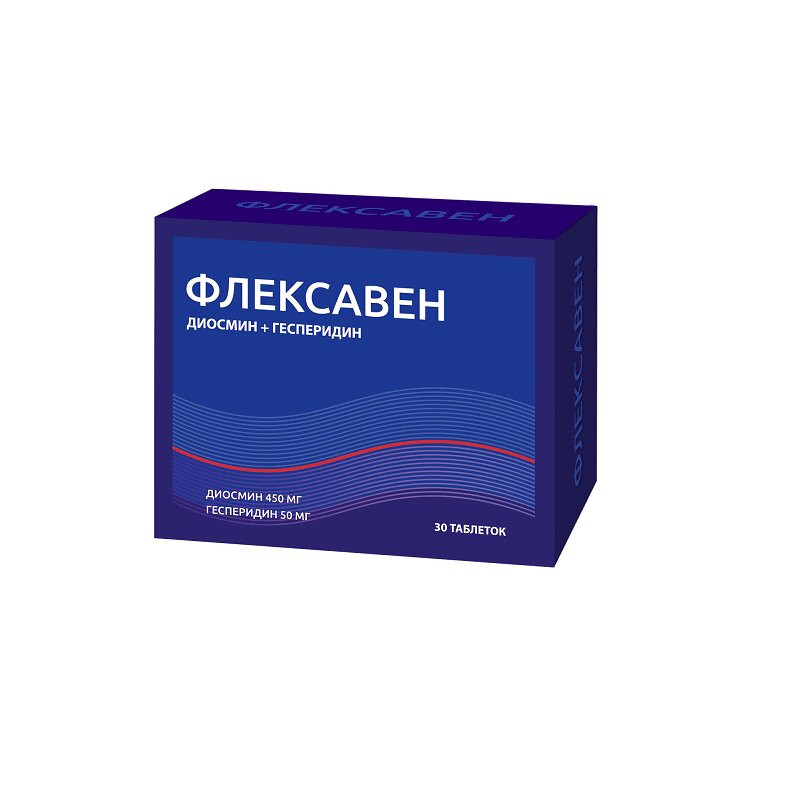 Флексавен 500 мг таблетки 30 шт
