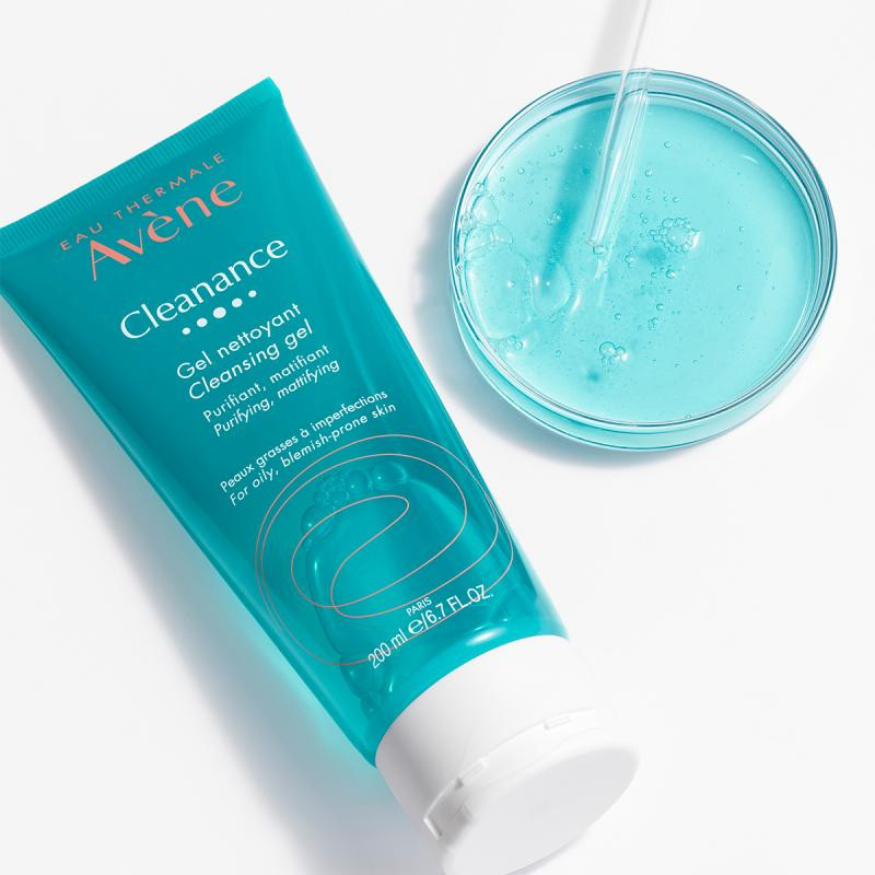 Avene Cleanance Гель очищающий для жирной или склонной к акне кожи лица и тела 200 мл